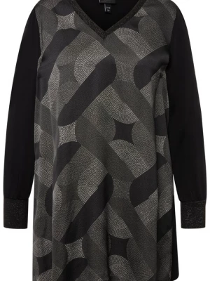 Foto van product Ulla Popken Shirt grijs / donkergrijs / zwart