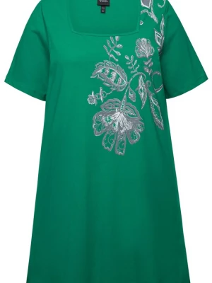 Foto van product Ulla Popken Shirt grijs / groen