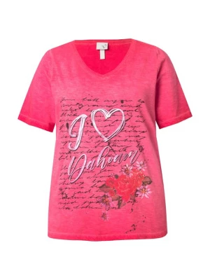 Foto van product Ulla Popken Shirt grijs / rood / zwart