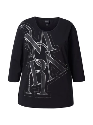 Foto van product Ulla Popken Shirt grijs / zwart