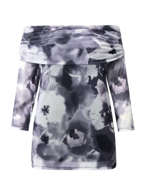 Foto van product Ulla Popken Shirt grijs / zwart
