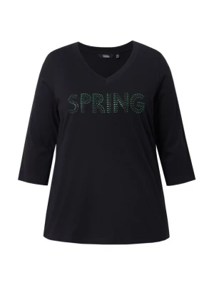 Foto van product Ulla Popken Shirt groen / kiwi / zwart