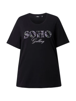 Foto van product Ulla Popken Shirt groen / lichtlila / zwart / wit