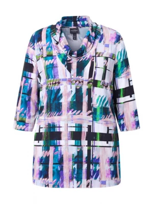 Foto van product Ulla Popken Shirt groen / neongroen / cyclaam / lichtlila / pastelroze / zwart