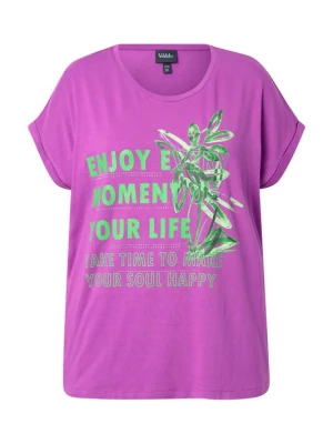 Foto van product Ulla Popken Shirt groen / neonlila