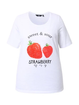 Foto van product Ulla Popken Shirt groen / rood / zwart / wit