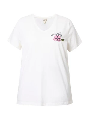 Foto van product Ulla Popken Shirt groen / rosa / offwhite