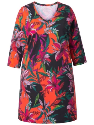 Foto van product Ulla Popken Shirt groen / smaragd / oranje / rosa / zwart