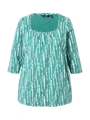 Foto van product Ulla Popken Shirt groen / wit