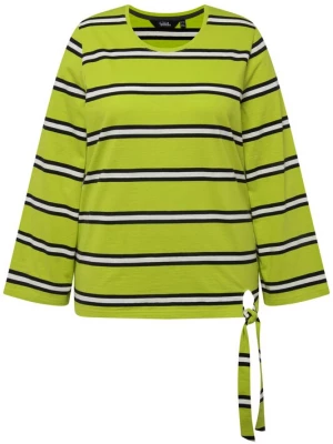 Foto van product Ulla Popken Shirt groen / zwart / wit