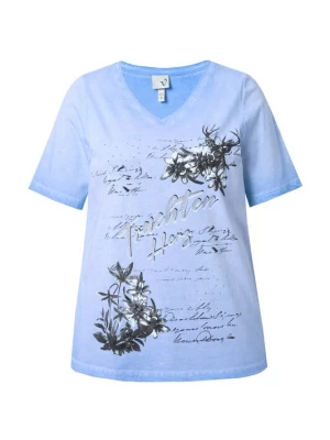 Foto van product Ulla Popken Shirt hemelsblauw / zwart