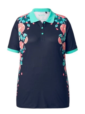 Foto van product Ulla Popken Shirt jade groen / rosa / zwart