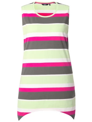 Foto van product Ulla Popken Shirt kaki / pastelgroen / pink