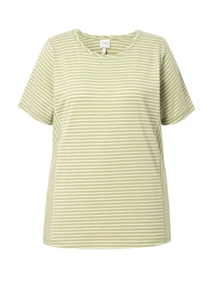 Foto van product Ulla Popken Shirt kaki / wit