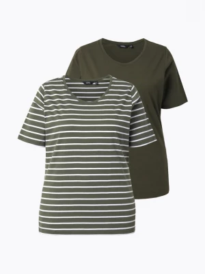 Foto van product Ulla Popken Shirt kaki / wit