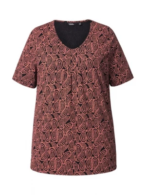 Foto van product Ulla Popken Shirt koraal / zwart