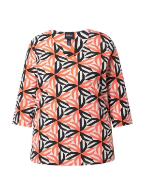 Foto van product Ulla Popken Shirt koraal / zwart