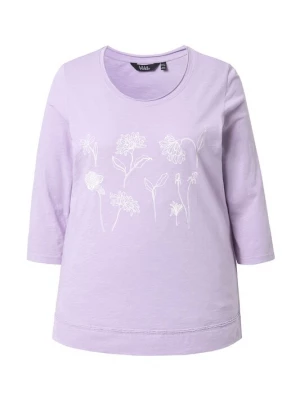 Foto van product Ulla Popken Shirt lavendel / wit