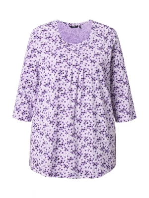 Foto van product Ulla Popken Shirt lavendel / wit