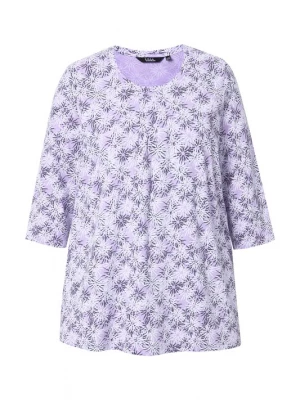 Foto van product Ulla Popken Shirt lavendel / zwart / wit