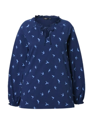 Foto van product Ulla Popken Shirt lichtblauw / donkerblauw