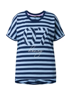 Foto van product Ulla Popken Shirt lichtblauw / donkerblauw