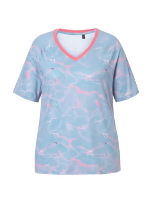 Foto van product Ulla Popken Shirt lichtblauw / pastelroze