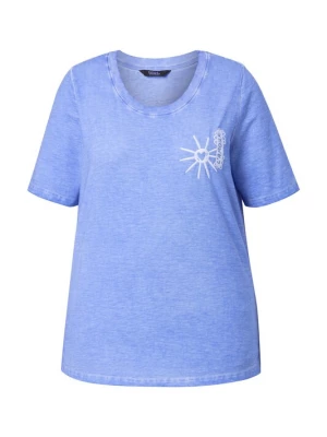 Foto van product Ulla Popken Shirt lichtblauw / wit