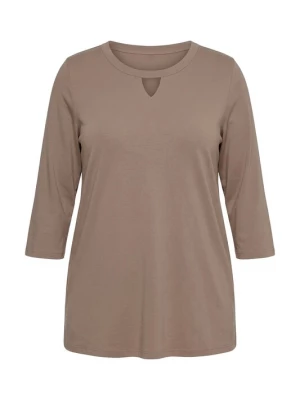 Foto van product Ulla Popken Shirt lichtbruin