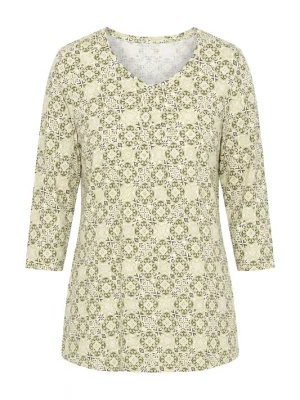 Foto van product Ulla Popken Shirt lichtgeel / pastelgroen