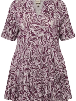 Foto van product Ulla Popken Shirt lichtgrijs / aubergine