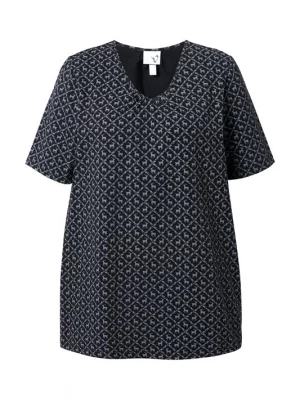Foto van product Ulla Popken Shirt lichtgrijs / zwart