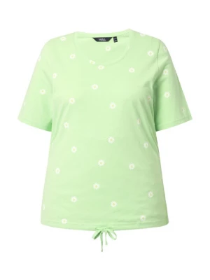 Foto van product Ulla Popken Shirt lichtgroen / wit