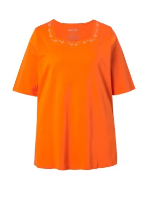 Foto van product Ulla Popken Shirt lichtoranje