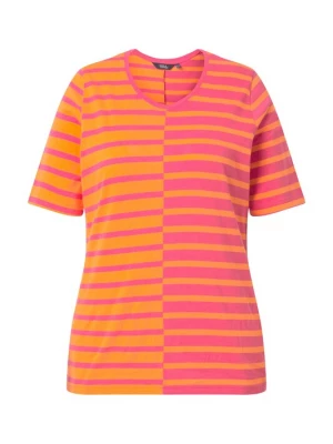 Foto van product Ulla Popken Shirt lichtoranje / lichtroze