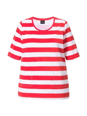 Foto van product Ulla Popken Shirt lichtrood / wit