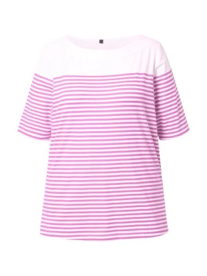 Foto van product Ulla Popken Shirt lichtroze / wit