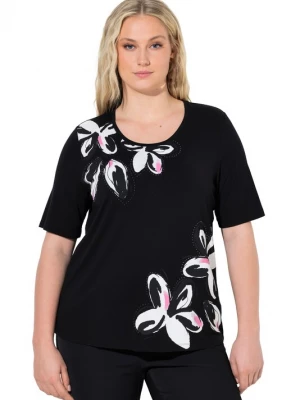 Foto van product Ulla Popken Shirt lichtroze / zwart / wit