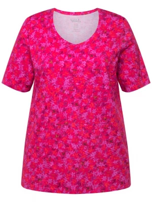 Foto van product Ulla Popken Shirt lila / braam / oranje / pink