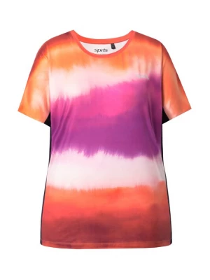 Foto van product Ulla Popken Shirt lila / oranje / lichtoranje / wit