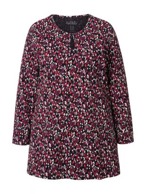 Foto van product Ulla Popken Shirt lila / purper / zwart / wit