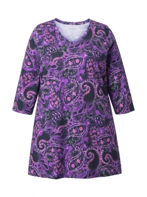 Foto van product Ulla Popken Shirt lila / rosa / zwart
