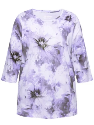 Foto van product Ulla Popken Shirt lila / wit
