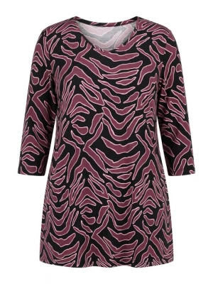 Foto van product Ulla Popken Shirt lila / zwart