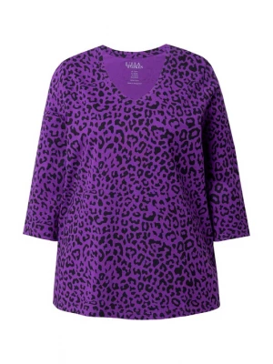 Foto van product Ulla Popken Shirt lila / zwart