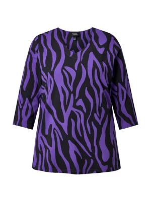 Foto van product Ulla Popken Shirt lila / zwart