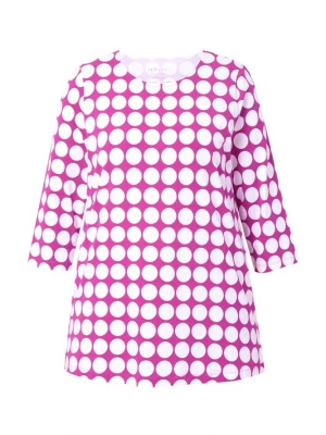 Foto van product Ulla Popken Shirt magenta / wit