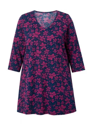 Foto van product Ulla Popken Shirt marine / bessen