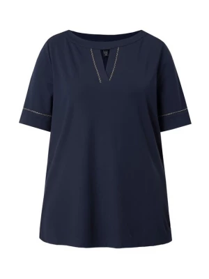 Foto van product Ulla Popken Shirt marine / donkerblauw