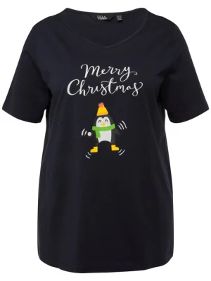 Foto van product Ulla Popken Shirt marine / geel / groen / wit